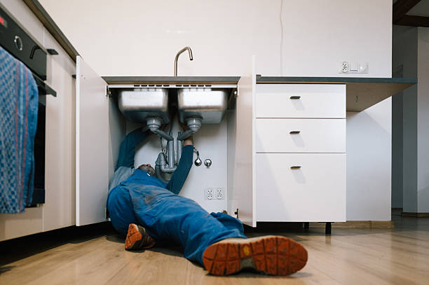 Professional Drain Cleaning technician working in North Apollo, PA